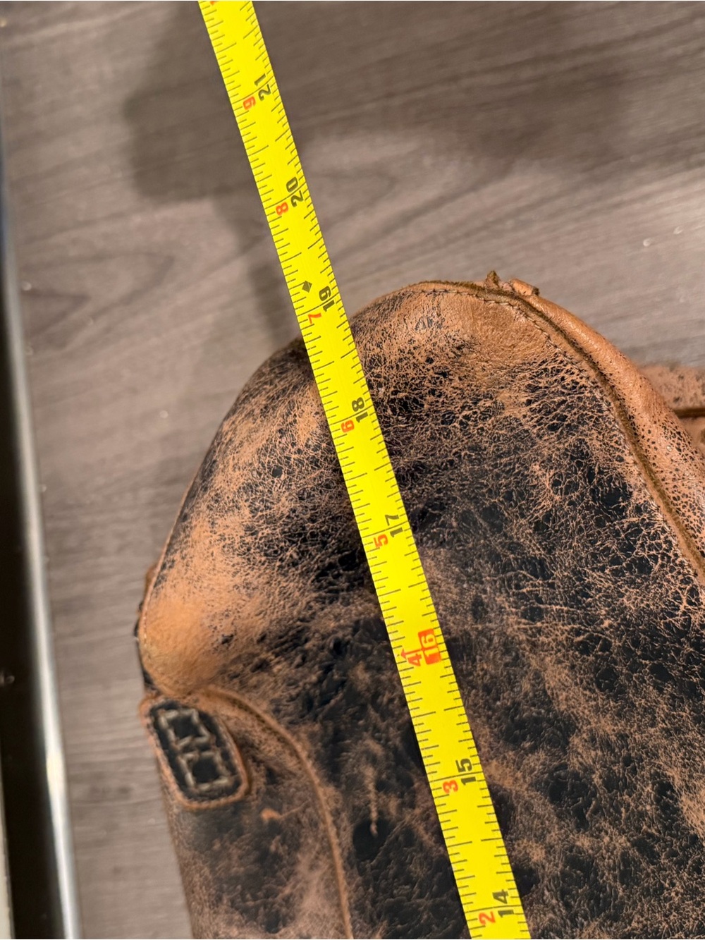 Bed Stu Rockababy Purse Brown
Distressed Leather oversized large bag purse BOHO - Picture 12 of 16